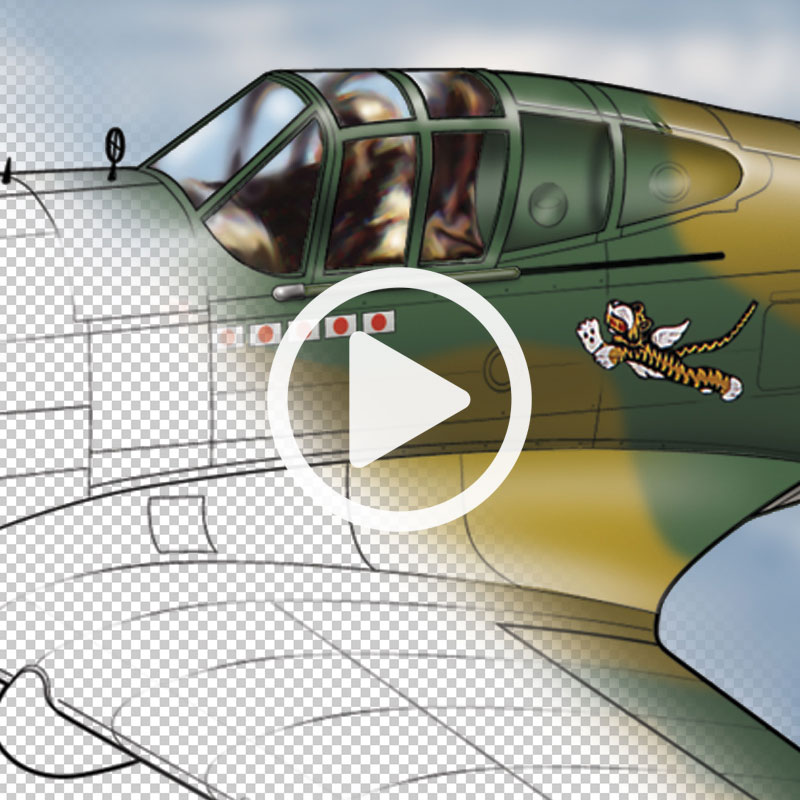 Process Video of Vector Illustration © Jack Suter. All rights reserved.